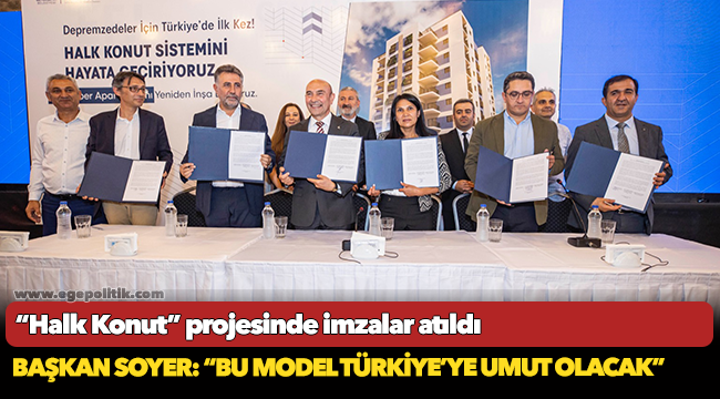 Başkan Soyer: “Bu model Türkiye’ye umut olacak”