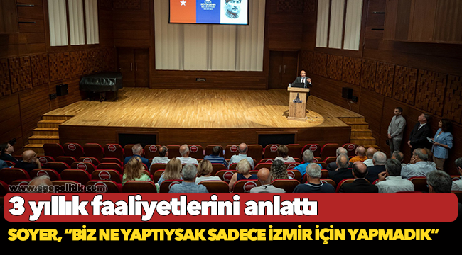 Başkan Soyer eski belediye başkanları ve meclis üyeleriyle buluştu