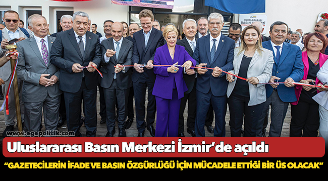 Başkan Soyer: “Gazetecilerin ifade ve basın özgürlüğü için mücadele ettiği bir üs olacak”