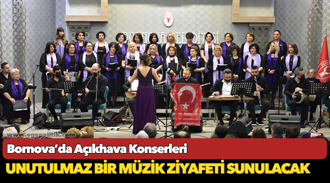 Bornova’da Açıkhava Konserleri
