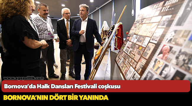 Bornova’da Halk Dansları Festivali coşkusu