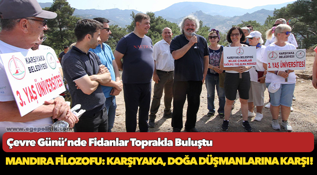 Çevre Günü’nde Fidanlar Toprakla Buluştu