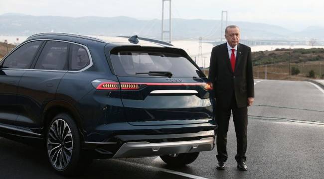 Erdoğan: Yıl sonuna kadar TOGG'u üretim bandından indireceğiz