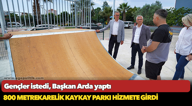 Gençler istedi, Başkan Arda yaptı