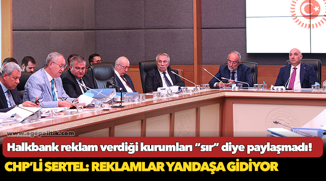 Halkbank reklam verdiği kurumları “sır” diye paylaşmadı!