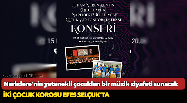 İki Çocuk Korosu Efes Selçuk’ta