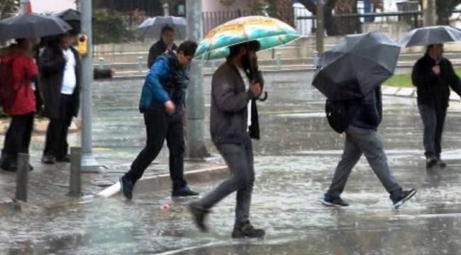 İzmir için kuvvetli yağış uyarısı