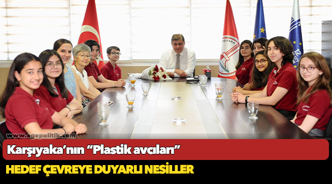 Karşıyaka’nın “Plastik avcıları”