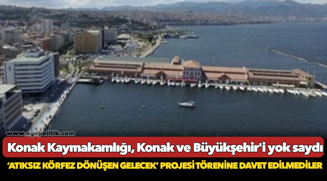 Konak Kaymakamlığı, Konak ve Büyükşehir&#039;i yok saydı