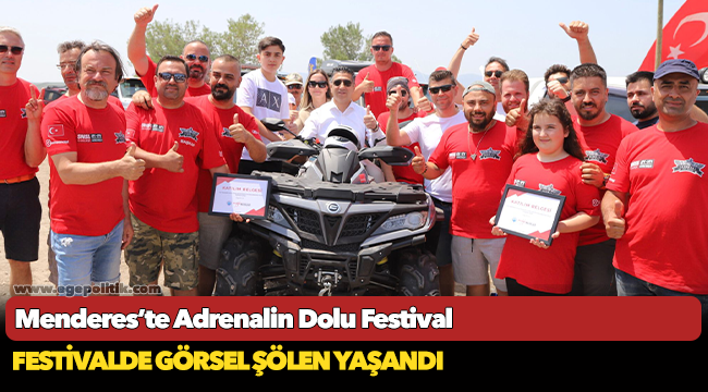 Menderes’te Adrenalin Dolu Festival