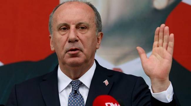 Muharrem İnce hükümeti desteklediği konuyu açıkladı