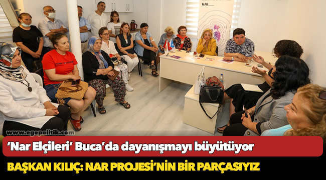 ‘Nar Elçileri’ Buca’da dayanışmayı büyütüyor
