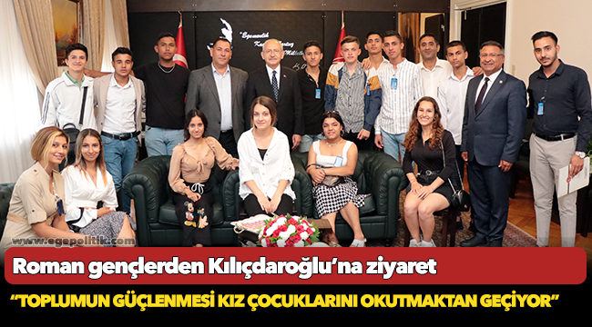 Roman gençlerden Kılıçdaroğlu’na ziyaret
