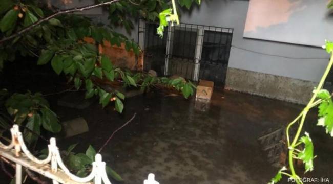 Selde 1 kişi yaşamını yitirdi