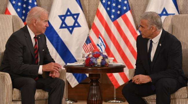 ABD Başkanı Biden İsrail Başbakanı ile görüştü