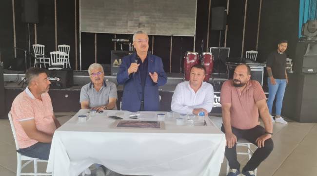 AK Partili Nasır, Ödemiş’ten yerel idareye yüklendi
