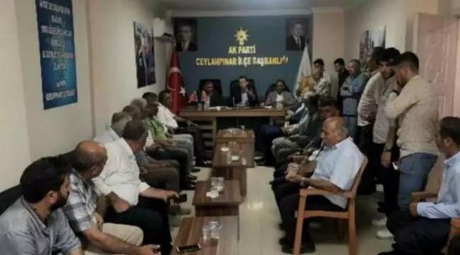 AKP&#039;li Milletvekili ve muhtarlar arasında tartışma: Toplantıyı terk ettiler