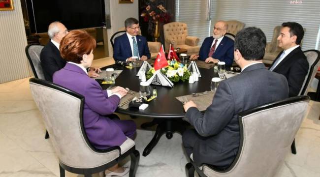 Altı siyasi partiden ortak açıklama