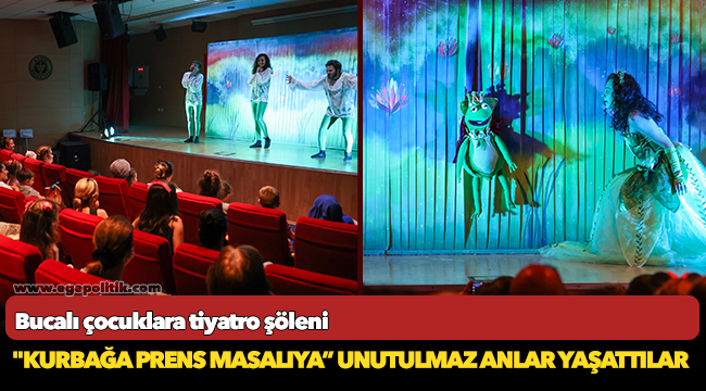 Bucalı çocuklara tiyatro şöleni