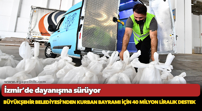 Büyükşehir Belediyesi’nden Kurban Bayramı için 40 milyon liralık destek