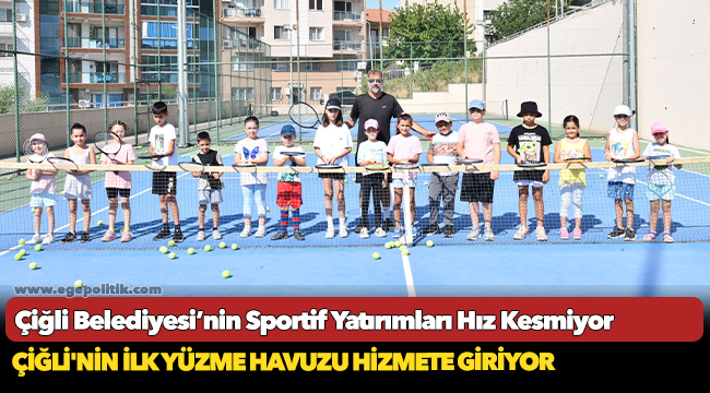Çiğli Belediyesi’nin Sportif Yatırımları Hız Kesmiyor