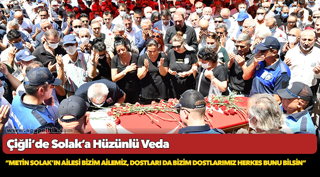 Çiğli’de Solak’a Hüzünlü Veda