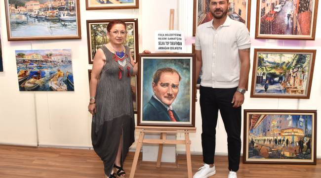 FOÇA’DA YAĞLIBOYA RESİM SERGİSİ