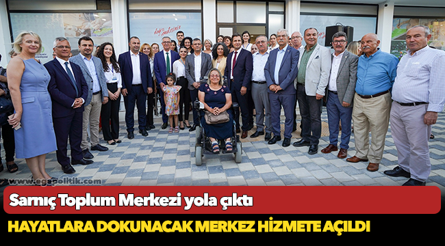 Hayatlara dokunacak merkez hizmete açıldı