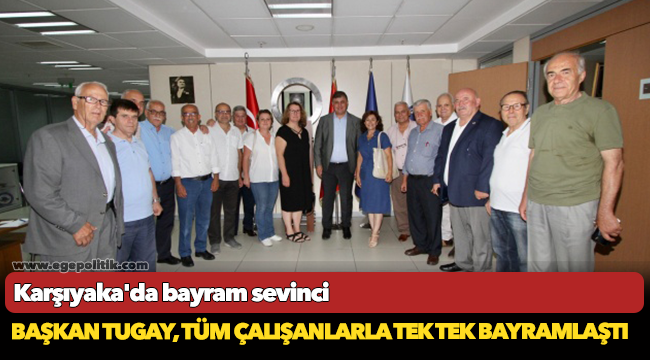 Karşıyaka'da bayram sevinci