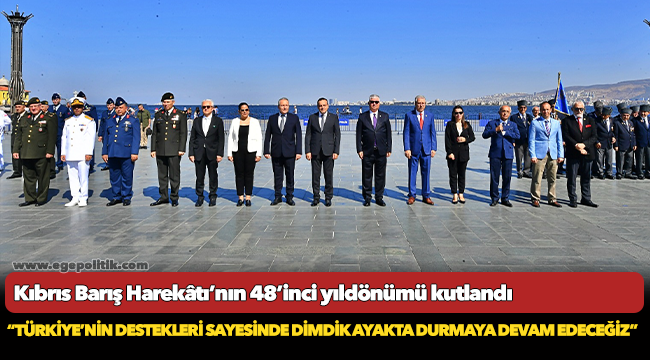 Kıbrıs Barış Harekâtı’nın 48’inci yıldönümü kutlandı