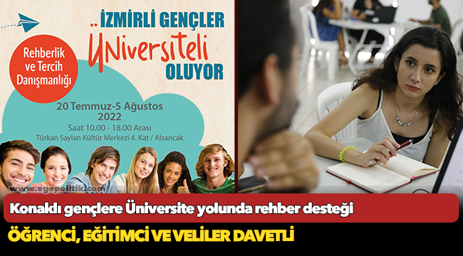 Konaklı gençlere  Üniversite yolunda rehber desteği