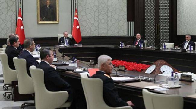 Milli Güvenlik Kurulu toplantısı sona erdi