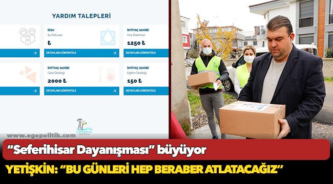 “Seferihisar Dayanışması” büyüyor