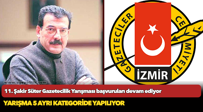 11. Şakir Süter Gazetecilik Yarışması başvuruları devam ediyor