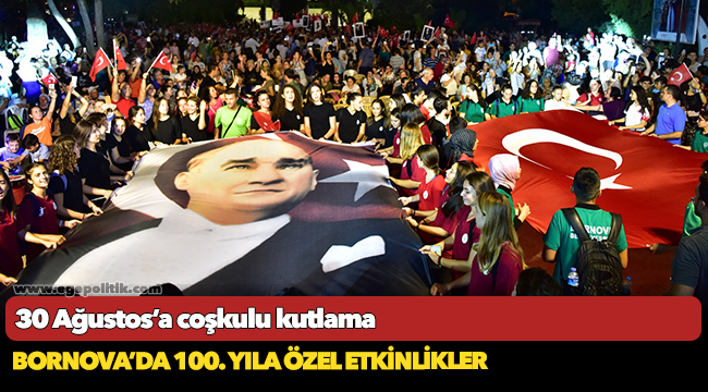 30 Ağustos’a coşkulu kutlama