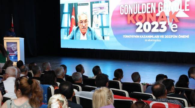 AK Parti İzmir’den ‘Türkiye'nin Kazanımları ve 2023'ün Önemi’ programı Konak’tan başladı