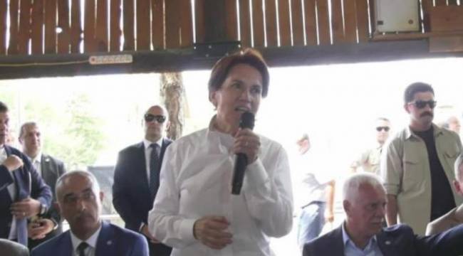 Akşener: Bu iletim şirketi meselesinin millileşmesi gerekiyor
