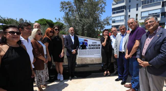 Alpay Kandemir Parkı Güzelbahçe'de Açıldı