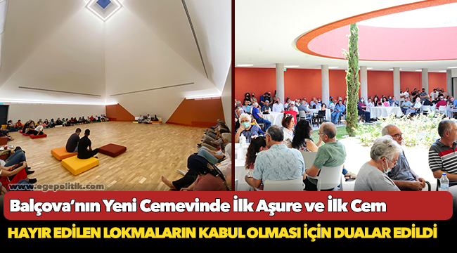 Balçova’nın Yeni Cemevinde İlk Aşure ve İlk Cem