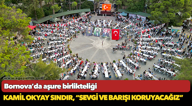 Bornova’da aşure birlikteliği