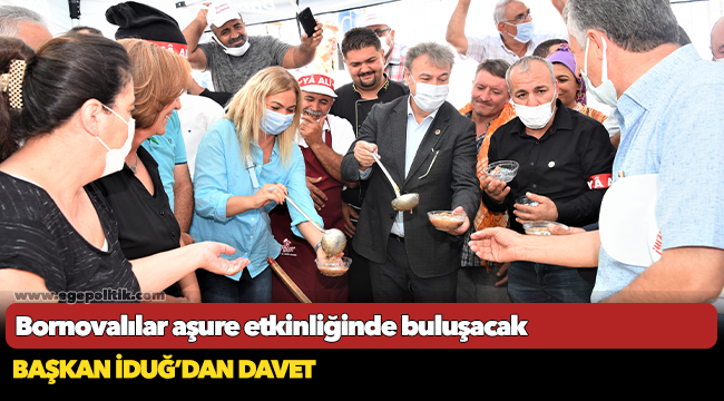 Bornovalılar aşure etkinliğinde buluşacak