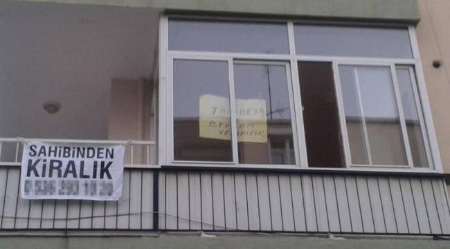 Dolandırıcılar şimdi de boş evleri kiraya veriyor: Boş evlerinize perde takın