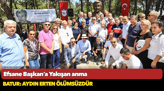 Efsane Başkan’a  Yakışan anma