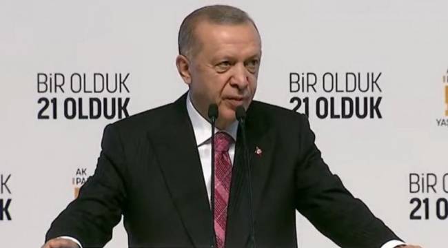 Erdoğan'dan eski AKP'lilere: Geçmişteki hizmetleri için teşekkür ediyorum