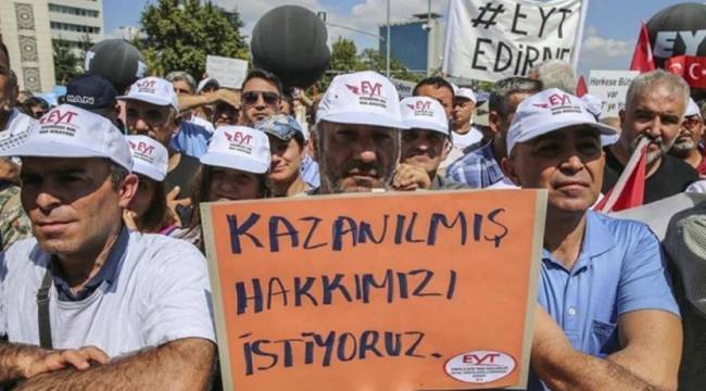 EYT'nin Meclis'e geleceği tarih belli oldu