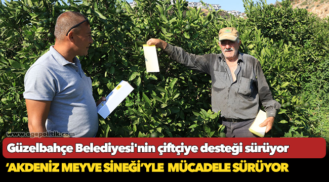 Güzelbahçe Belediyesi’nden Üreticiye Desteğe Devam