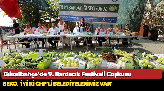 Güzelbahçe’de 9. Bardacık Festivali Coşkusu