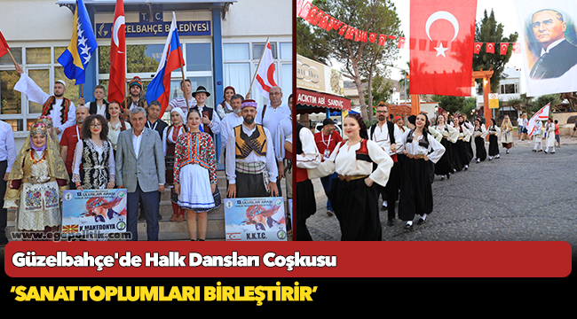 Güzelbahçe’de Halk Dansları Şöleni