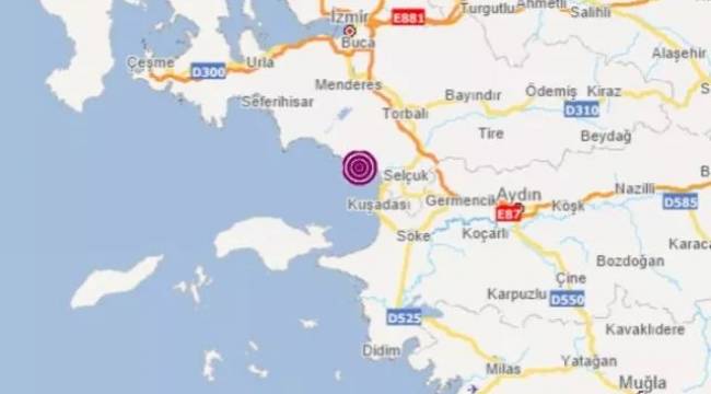 İzmir'de korkutan deprem!