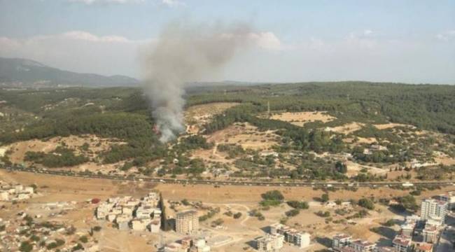 İzmir&#039;deki orman yangını kontrol altına alındı